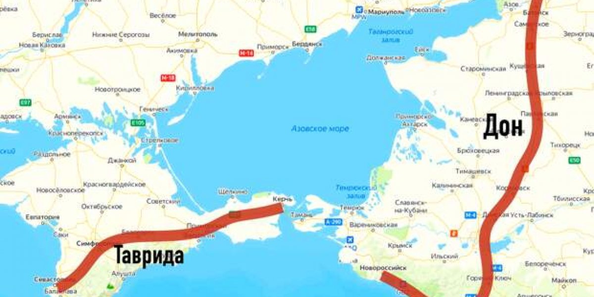 Скоростное кольцо вокруг Азовского моря — за 3 года! Решение принято