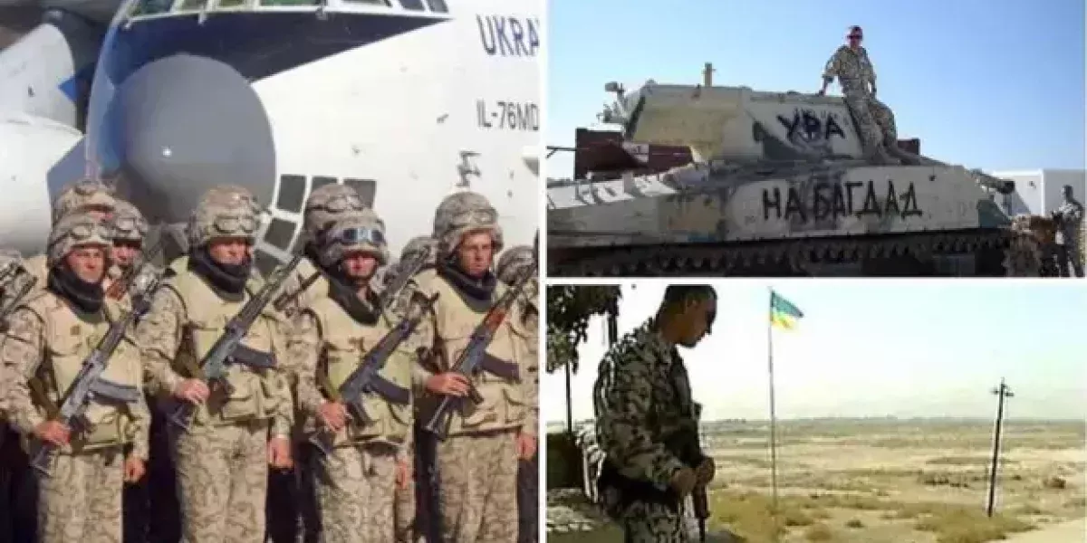 А вспоминала Украина про ООН, когда послала 5000 солдат в Ирак?