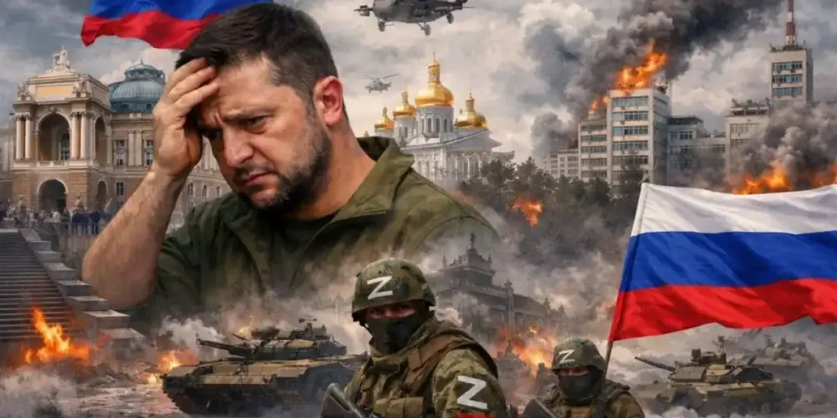 Одесса и Харьков будут российскими? Зеленский в истерике из-за этого Одесса и Харьков будут российскими? Зеленский в истерике из-за этого